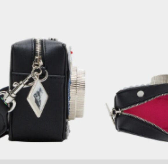 Betsey Johnson Camera Purse Crossbody - Truly Gorgeous Bet1 - Picture 2 of 8